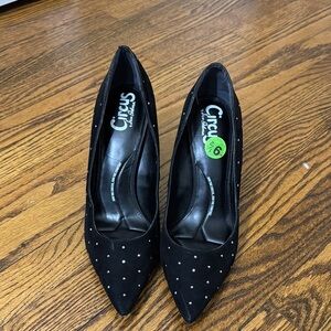 Circus by Sam Edelman Black Studded Women's Shoes